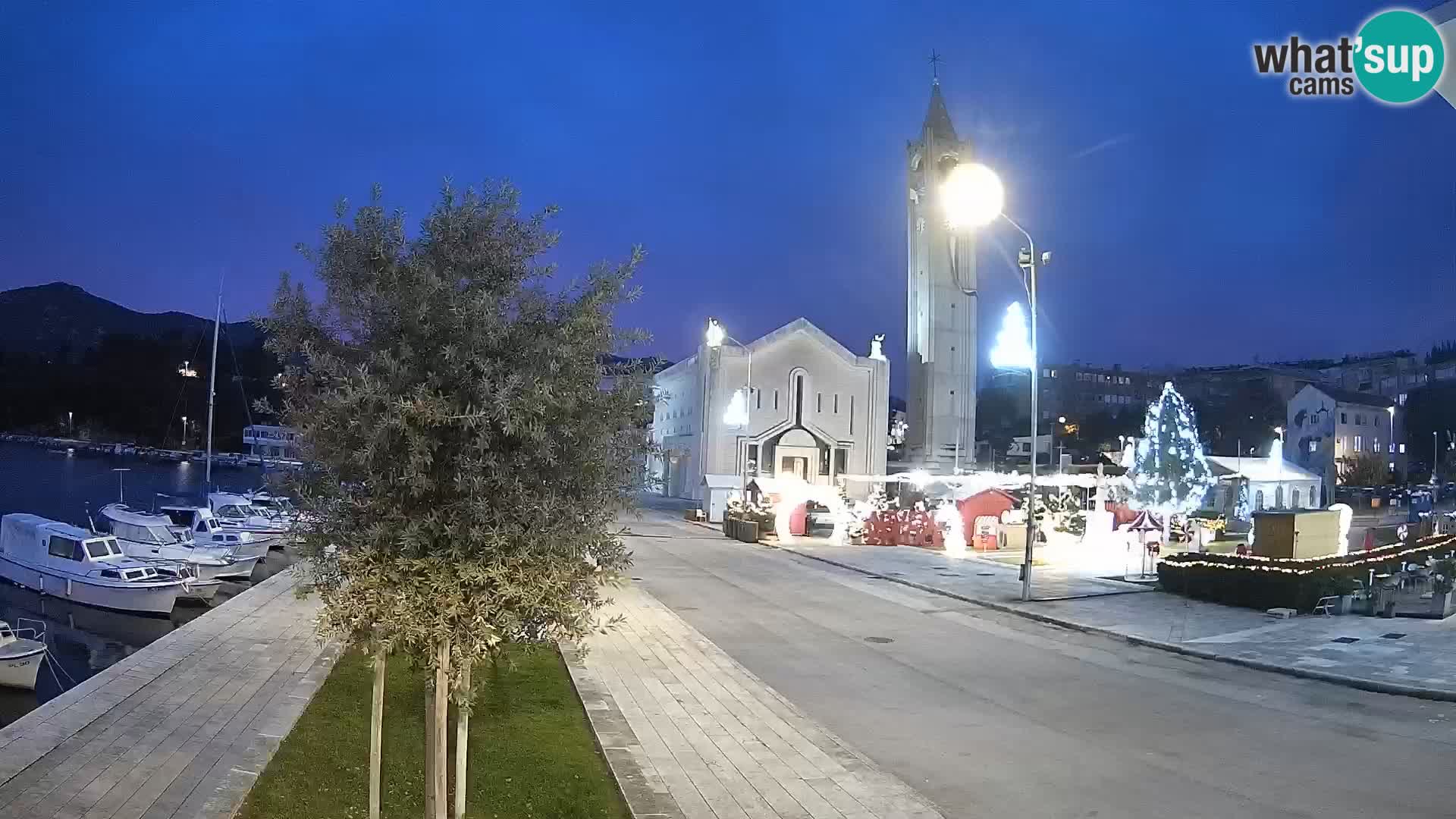 Spletna kamera Ploče | Osupljiv pogled na Rivo in katedralo