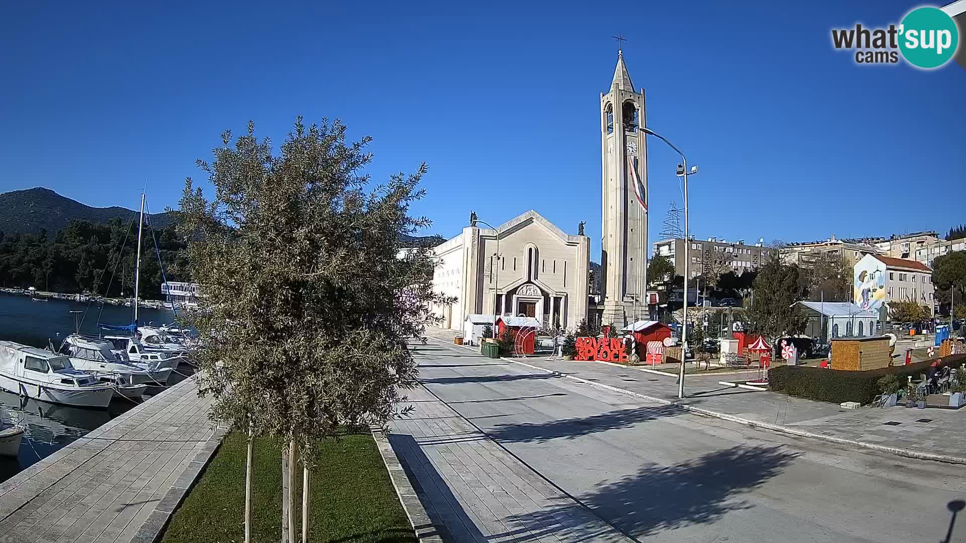 Spletna kamera Ploče | Osupljiv pogled na Rivo in katedralo