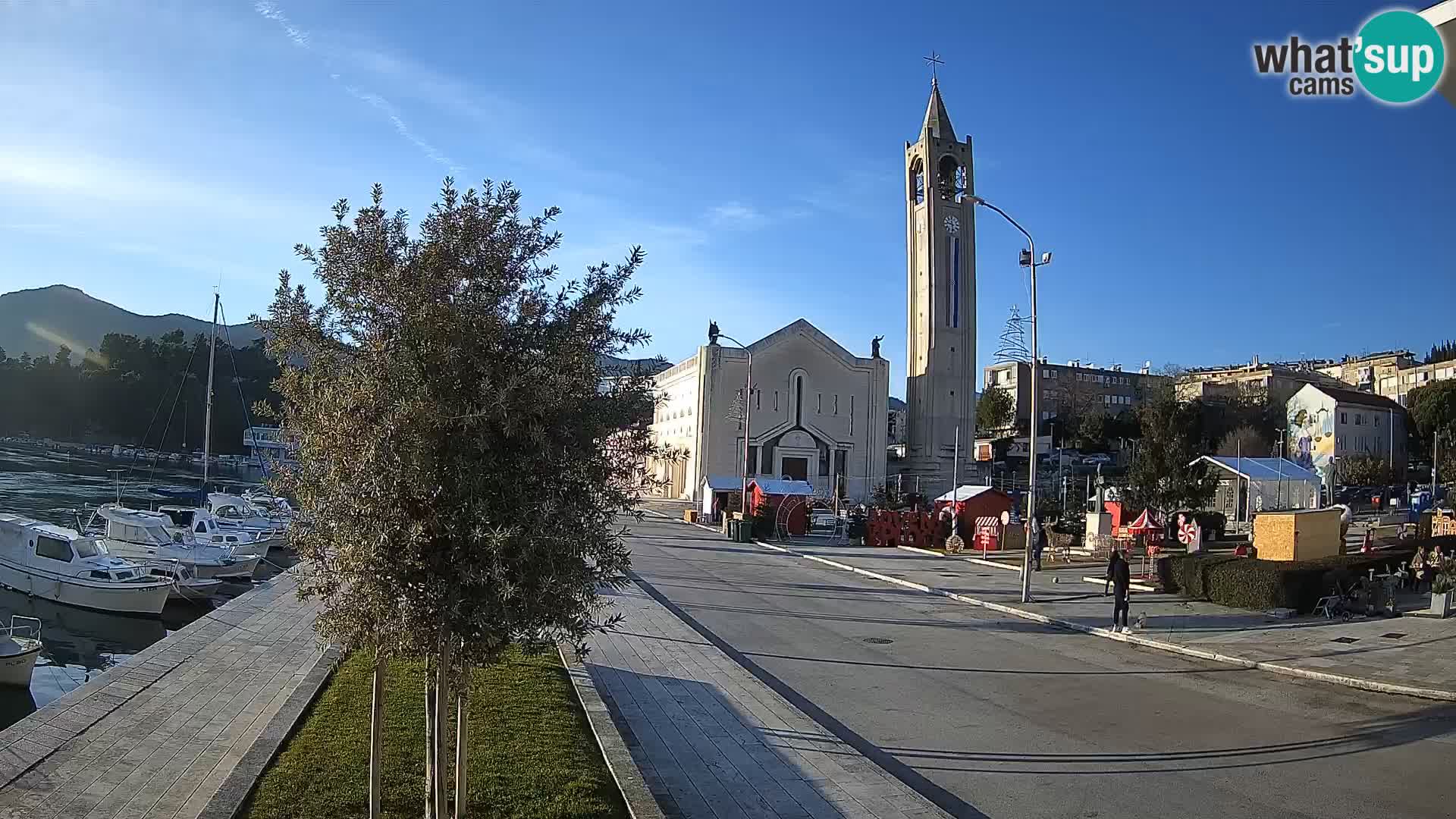 Web kamera Ploče | Očaravajući pogled na Rivu i Katedralu