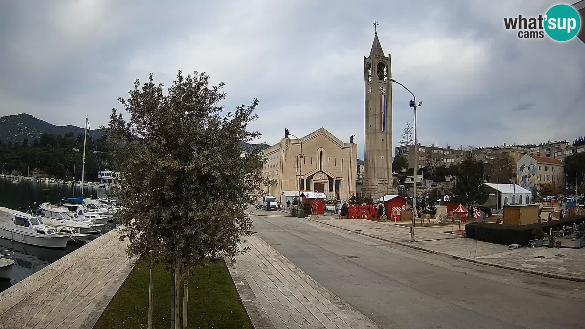 Web kamera Ploče | Očaravajući pogled na Rivu i Katedralu