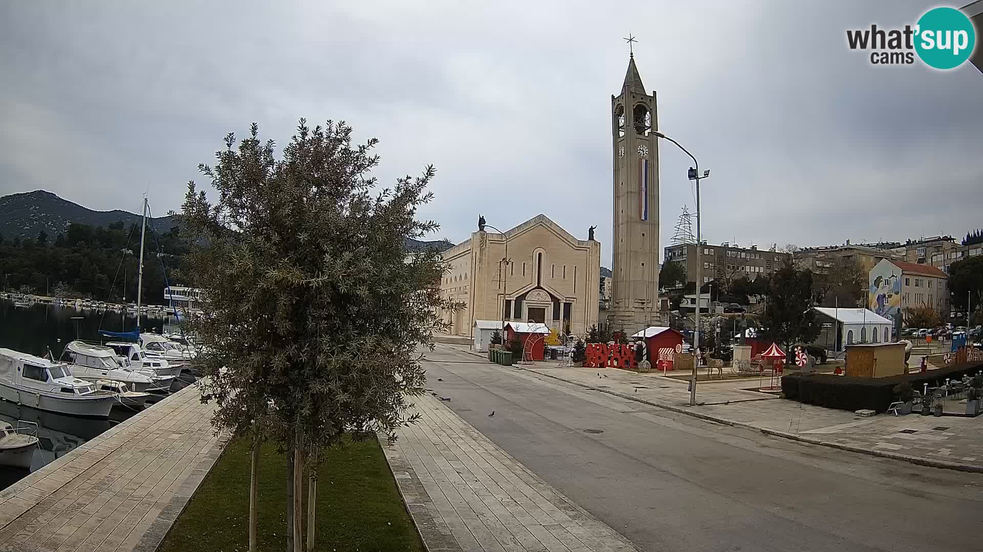Livecam Ploce | Vues captivantes sur Riva et la cathédrale