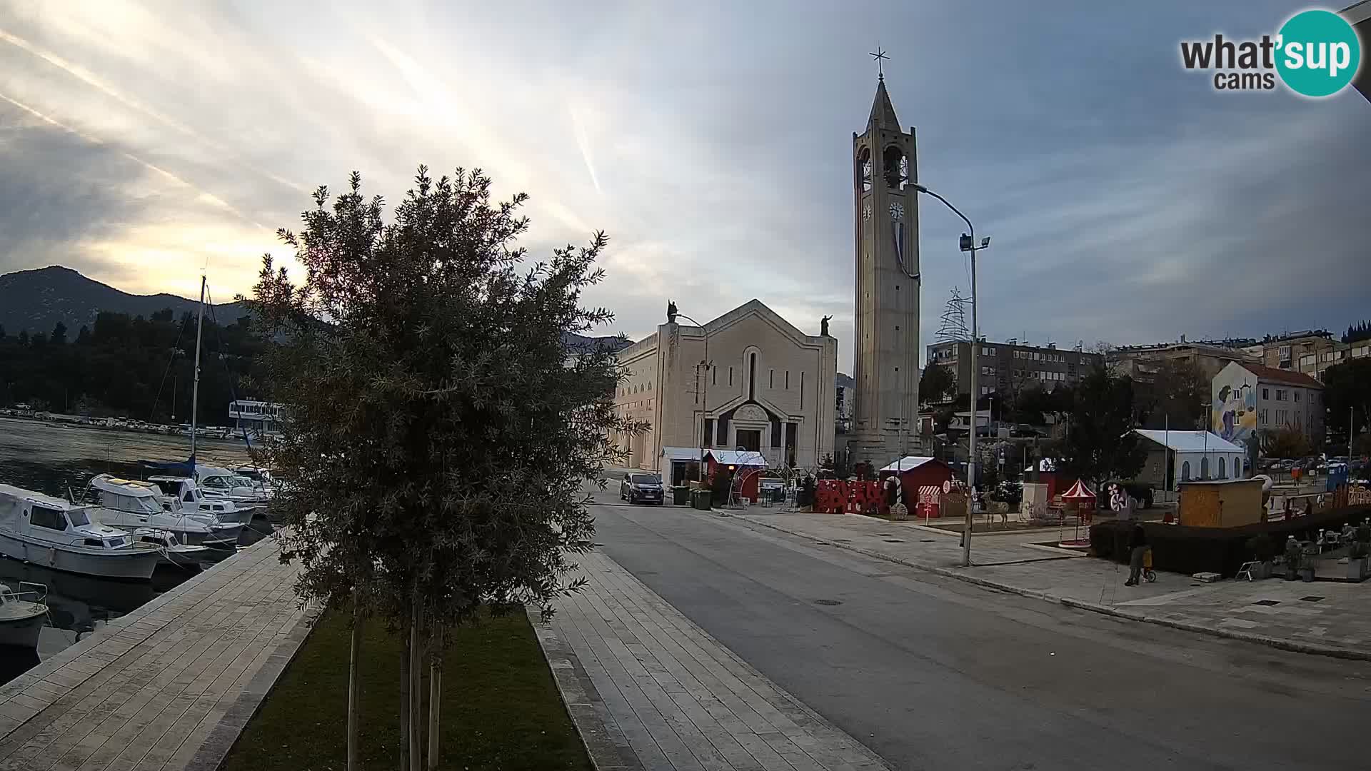 Web kamera Ploče | Očaravajući pogled na Rivu i Katedralu