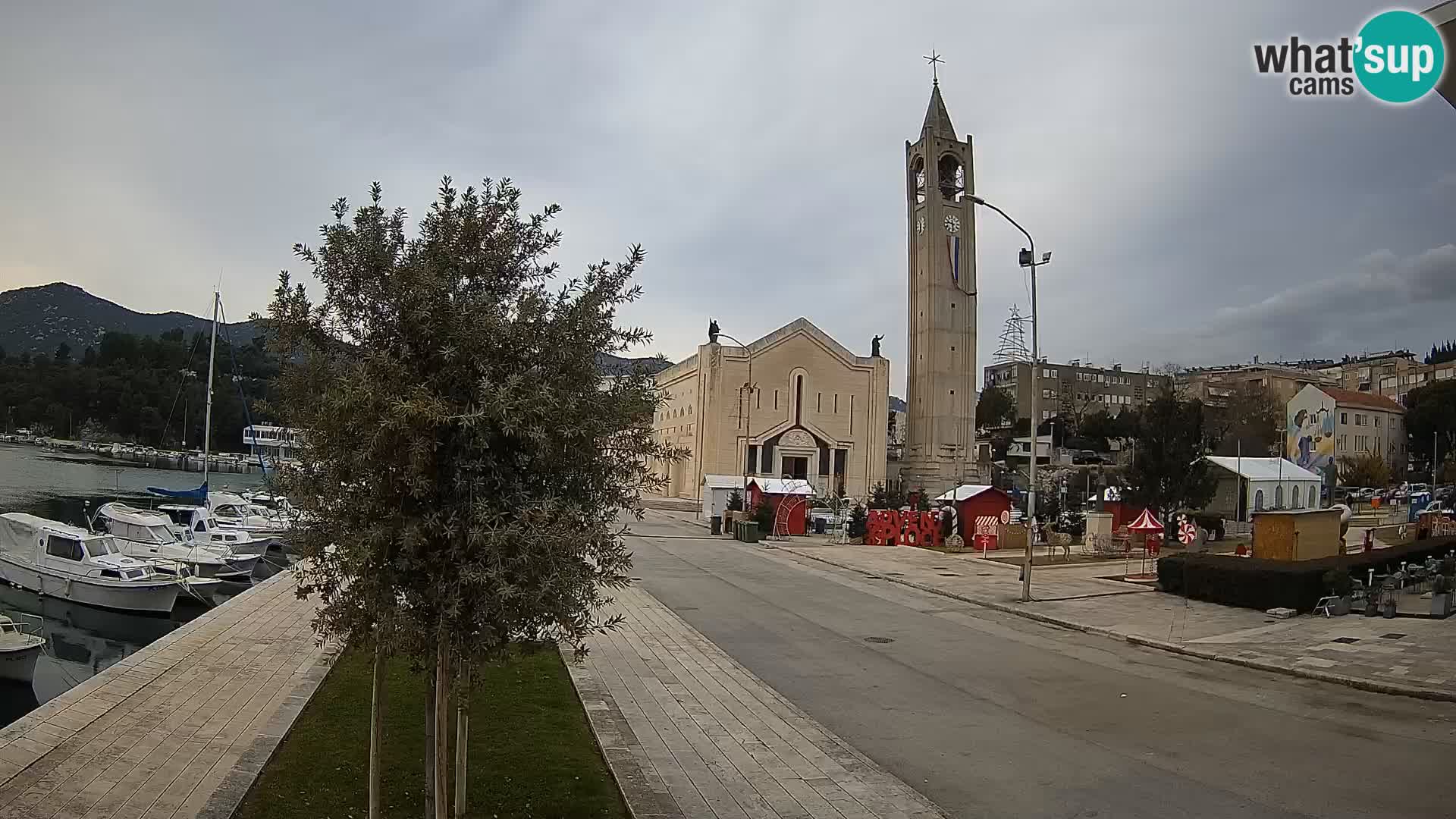 Livecam Ploce | Vues captivantes sur Riva et la cathédrale