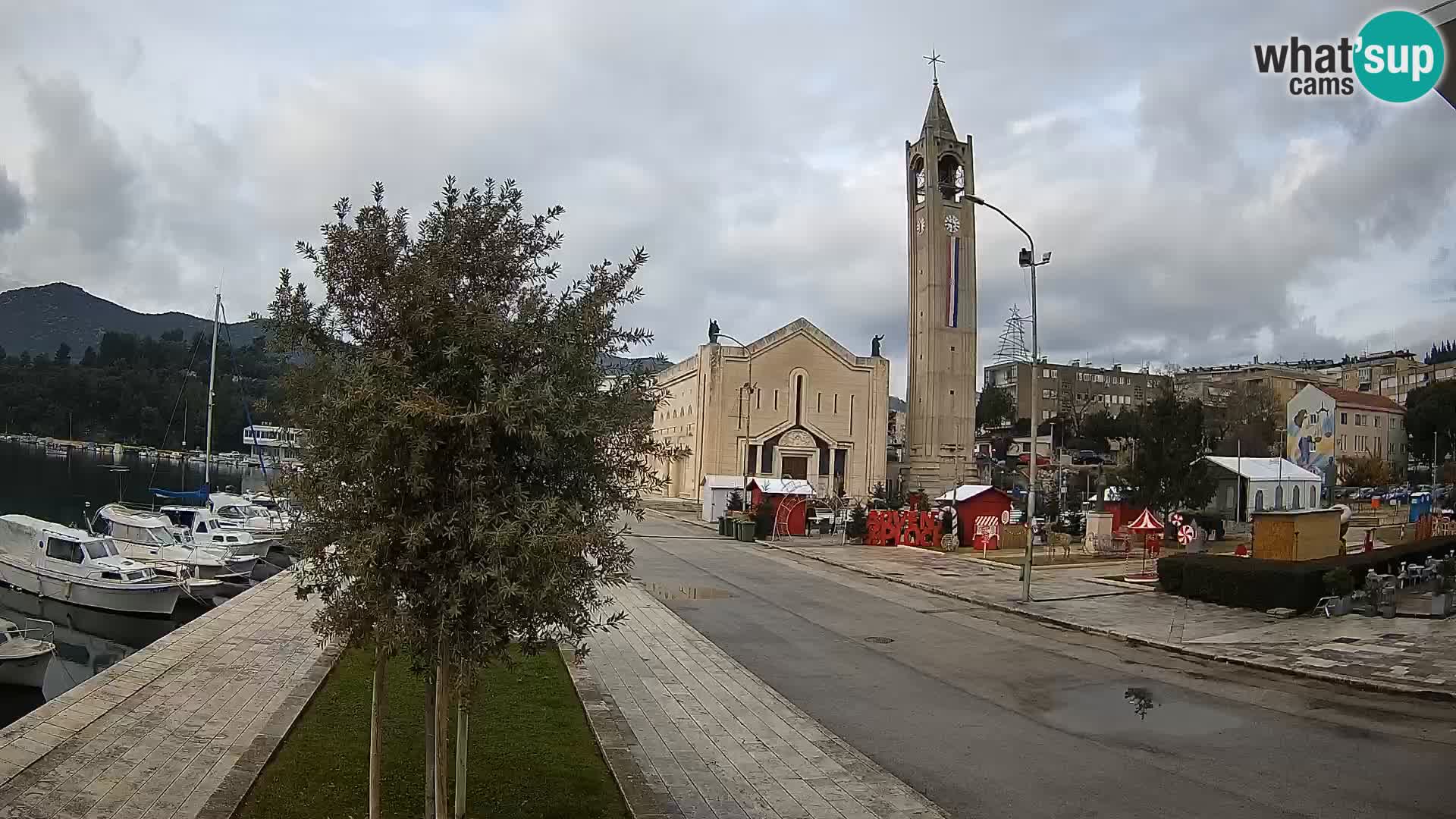 Web kamera Ploče | Očaravajući pogled na Rivu i Katedralu