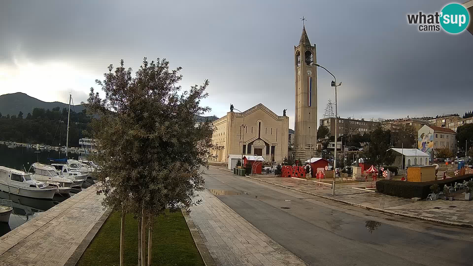 Livecam Ploce | Vues captivantes sur Riva et la cathédrale