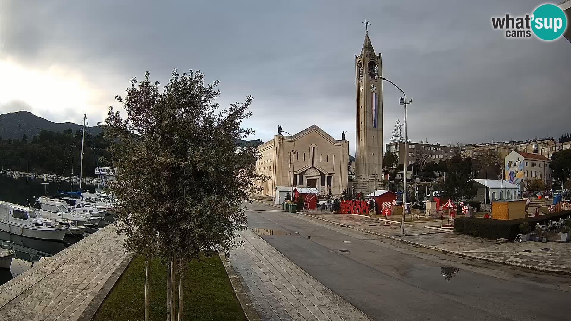 Livecam Ploce | Vues captivantes sur Riva et la cathédrale