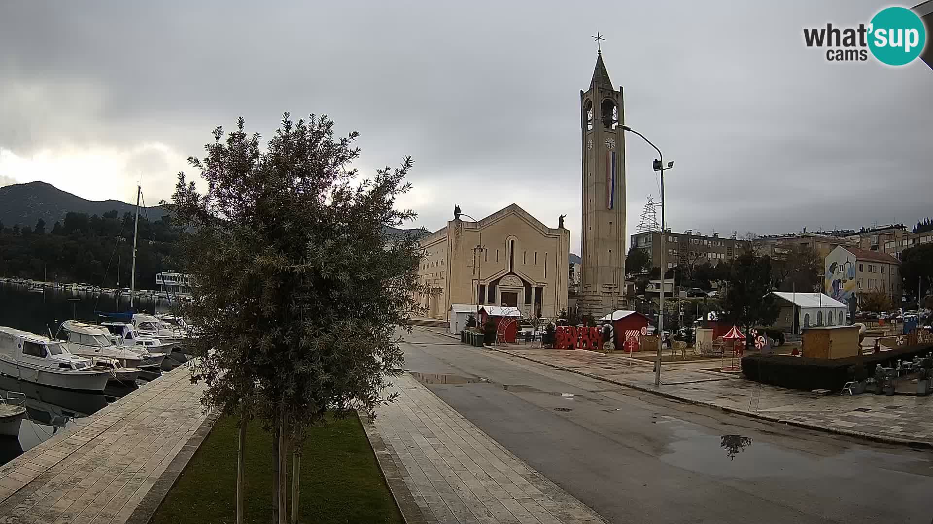 Livecam Ploce | Vues captivantes sur Riva et la cathédrale