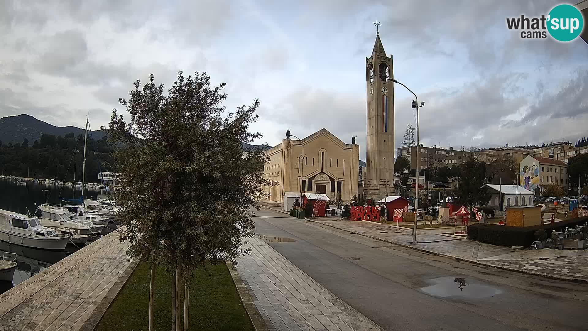Livecam Ploce | Vues captivantes sur Riva et la cathédrale