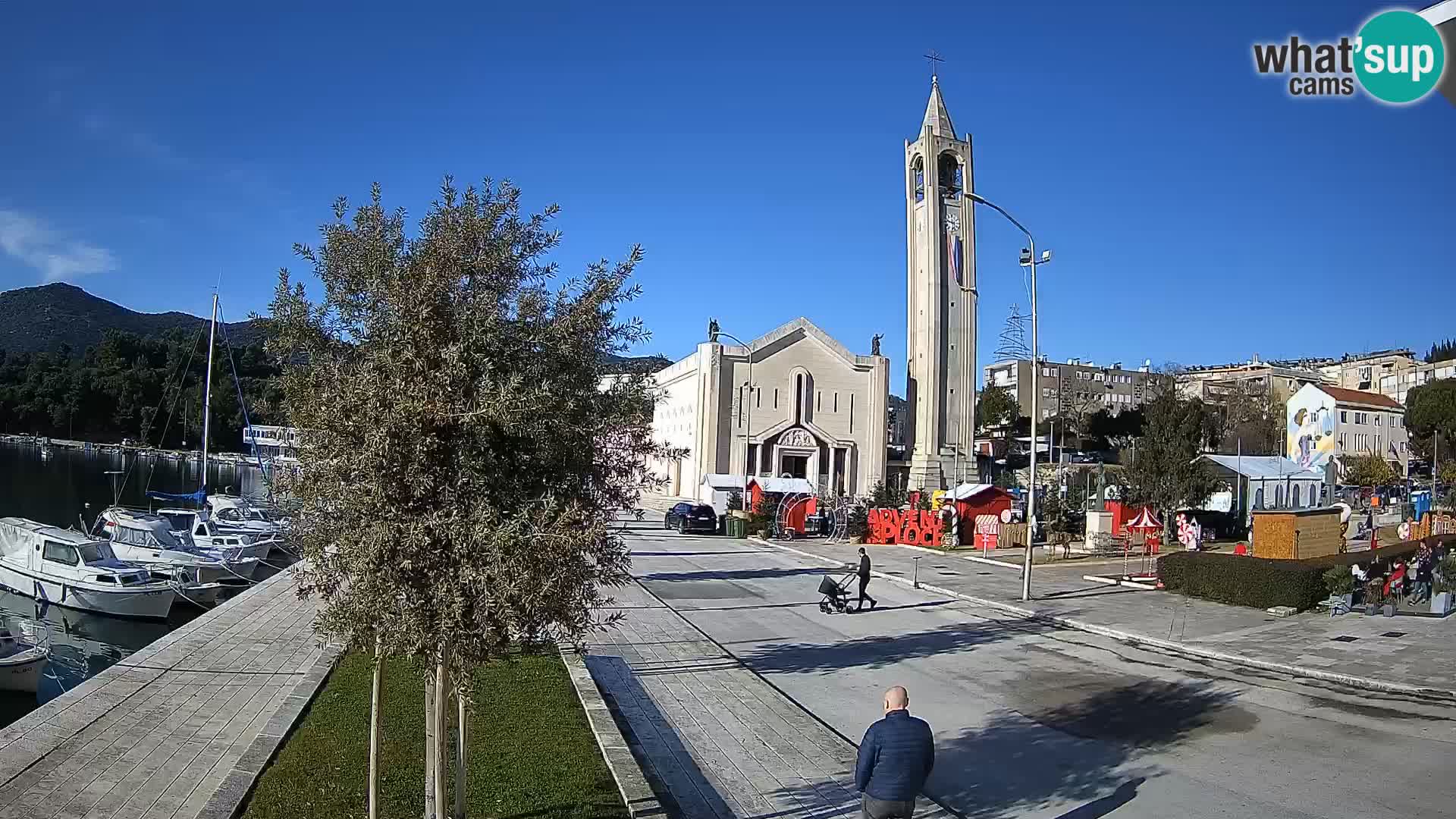 Web kamera Ploče | Očaravajući pogled na Rivu i Katedralu