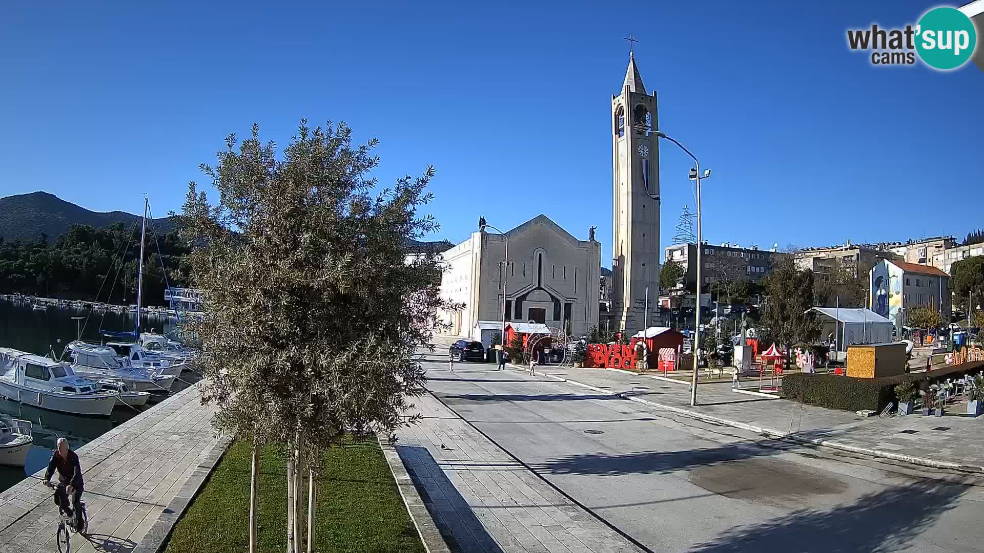 Web kamera Ploče | Očaravajući pogled na Rivu i Katedralu