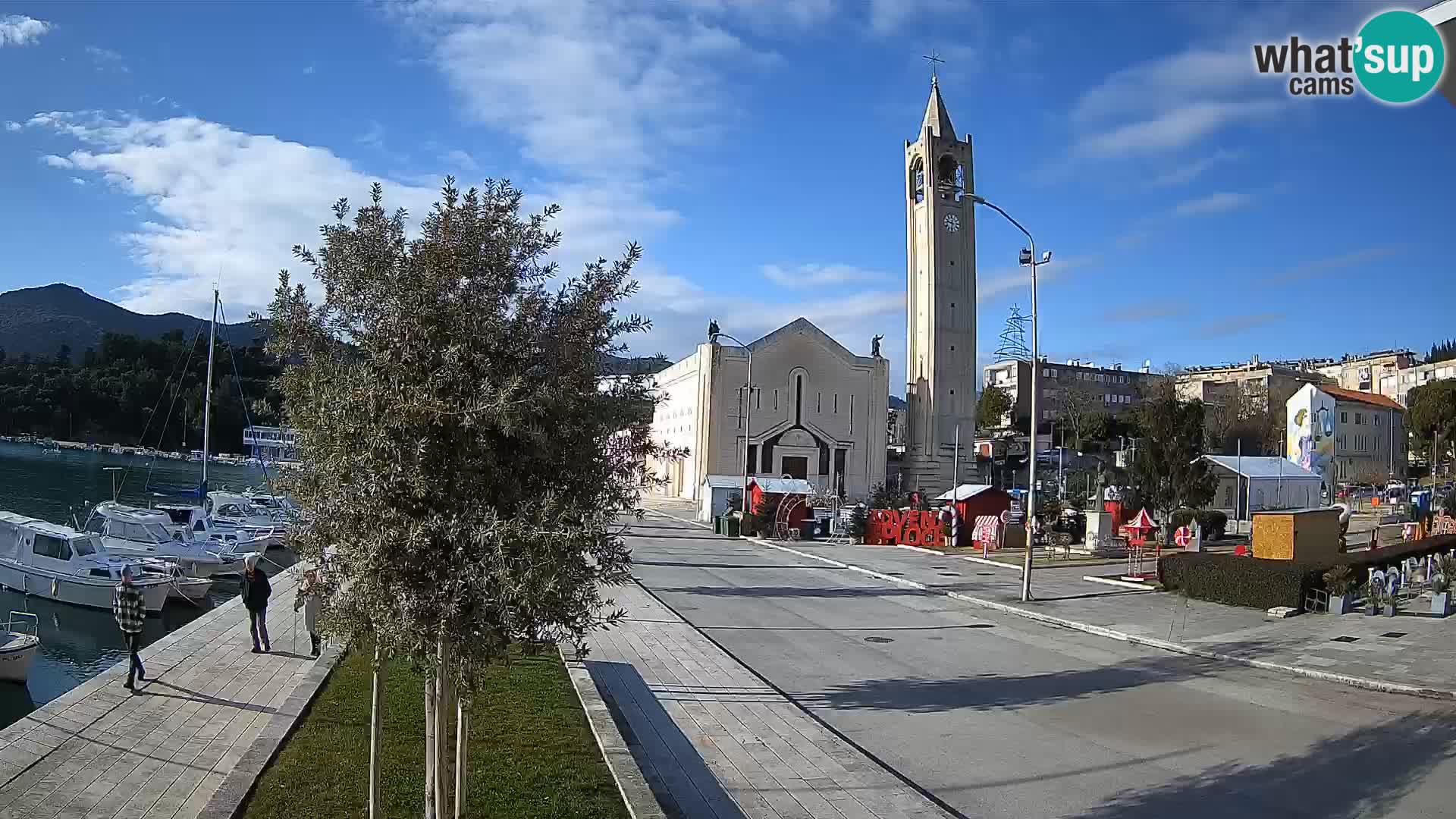 Webcam Ploče | Fesselnde Ausblicke auf Riva und die Kathedrale