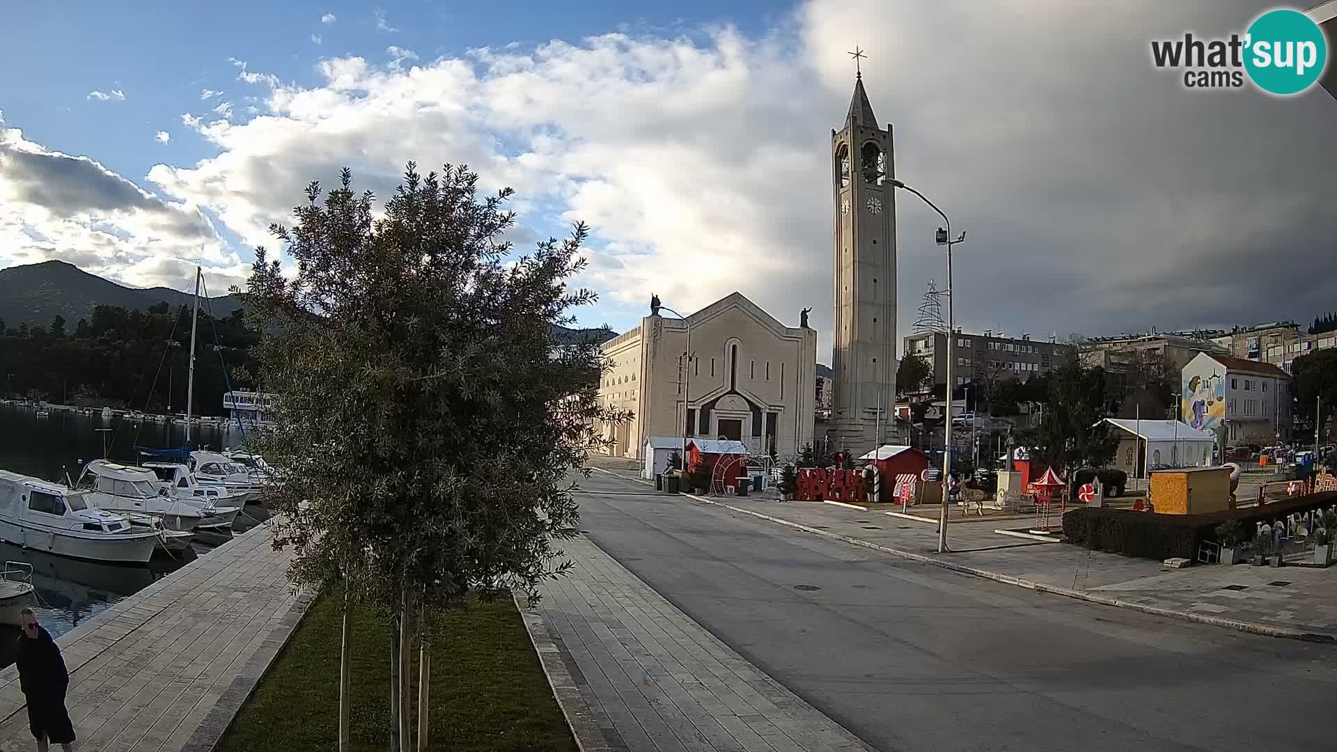 Spletna kamera Ploče | Osupljiv pogled na Rivo in katedralo