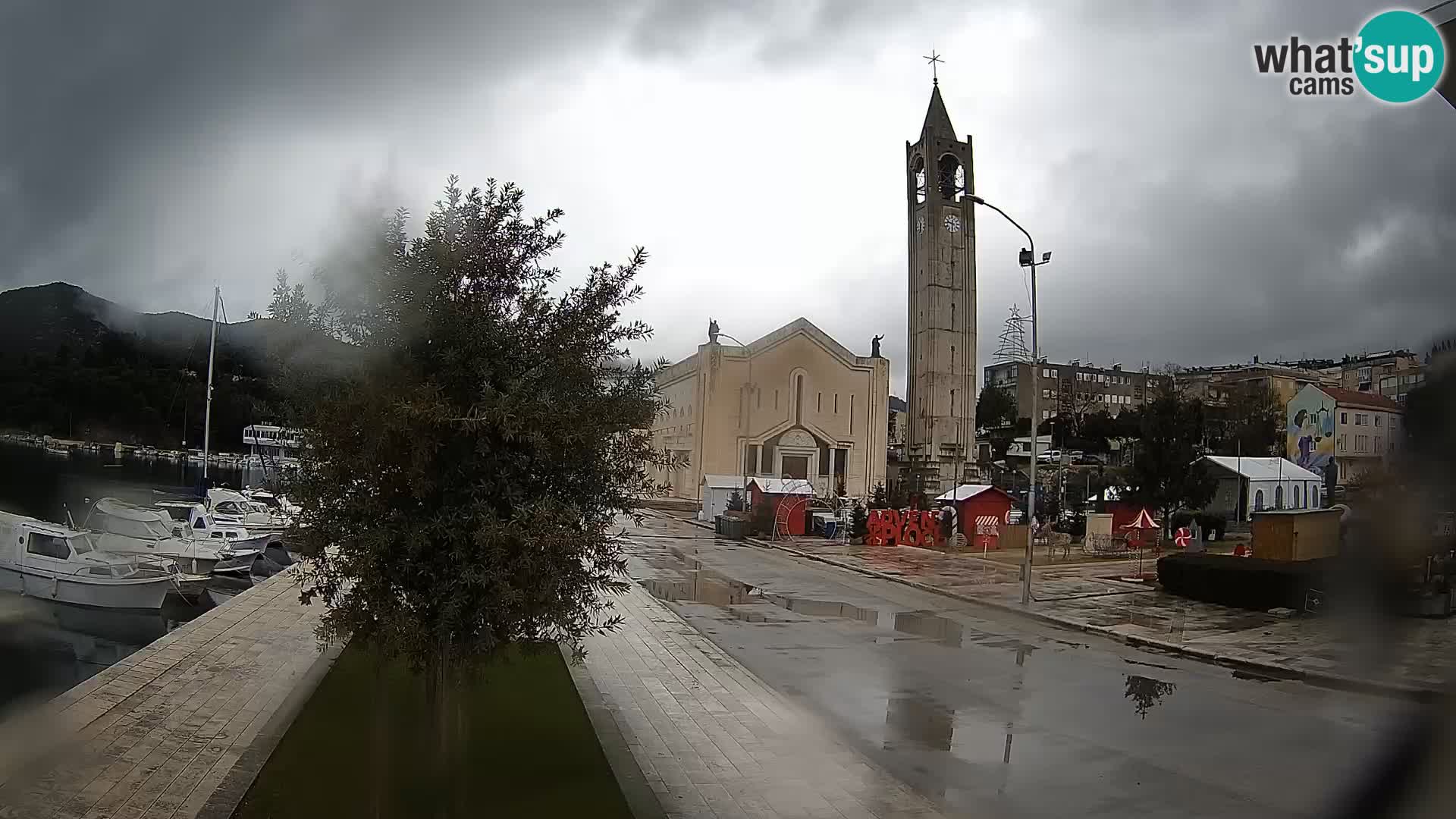 Webcam Ploče | Fesselnde Ausblicke auf Riva und die Kathedrale