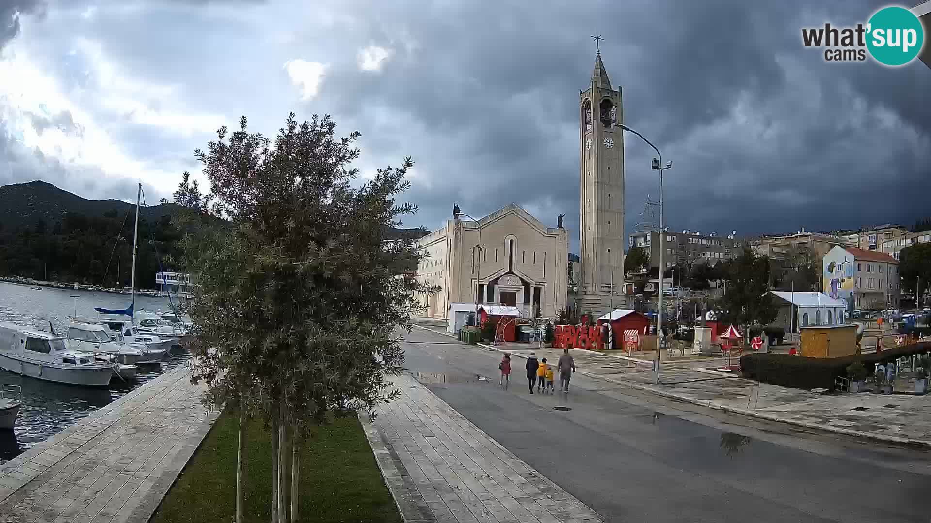 Livecam Ploce | Vues captivantes sur Riva et la cathédrale