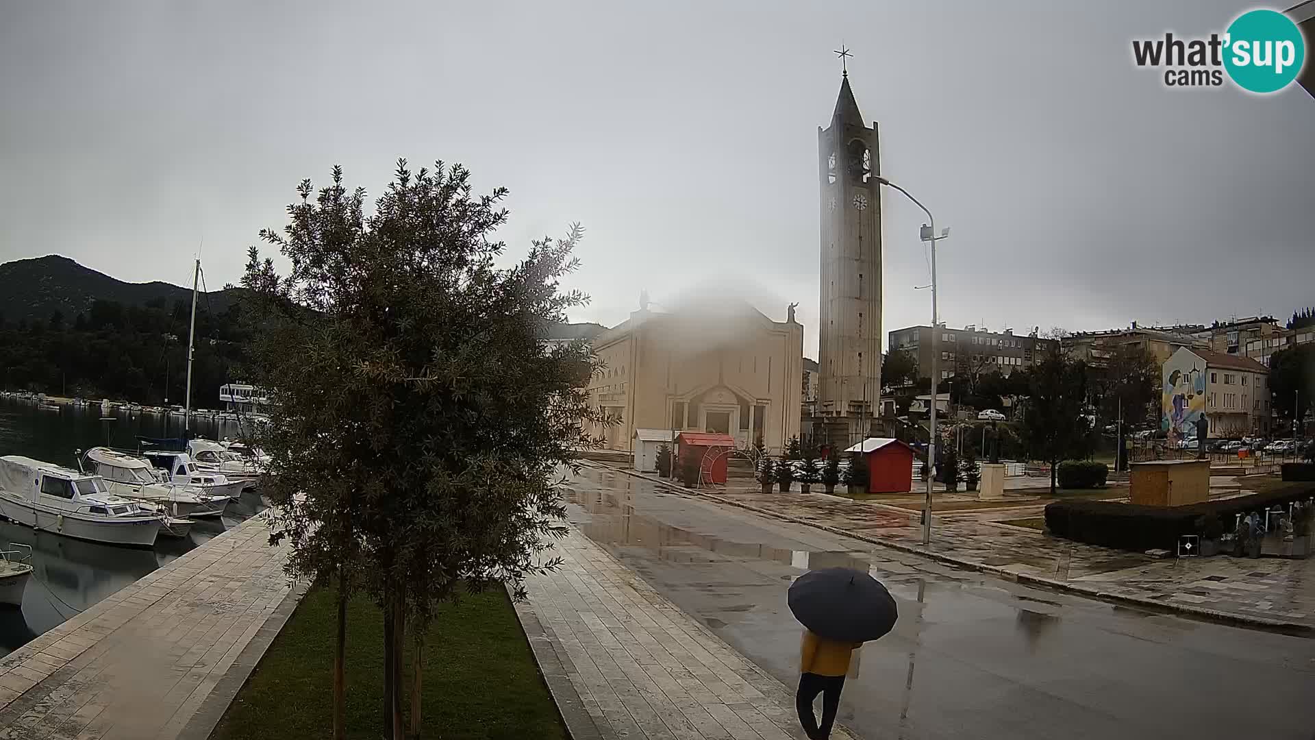 Livecam Ploce | Vues captivantes sur Riva et la cathédrale