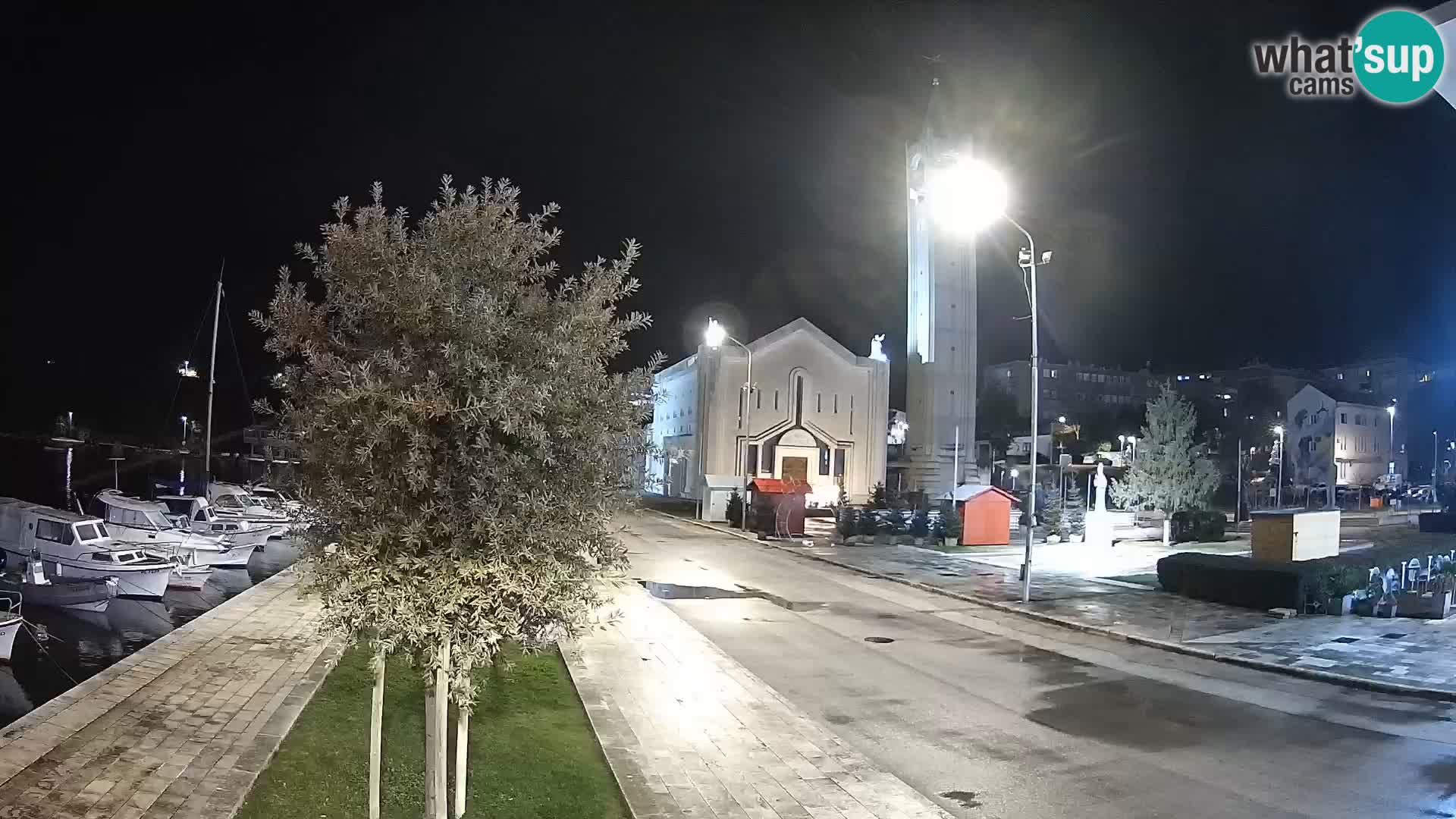 Spletna kamera Ploče | Osupljiv pogled na Rivo in katedralo