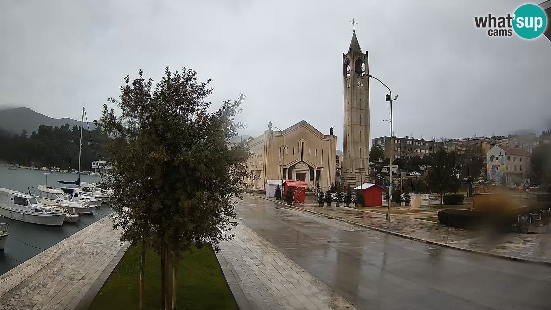Livecam Ploce | Vues captivantes sur Riva et la cathédrale