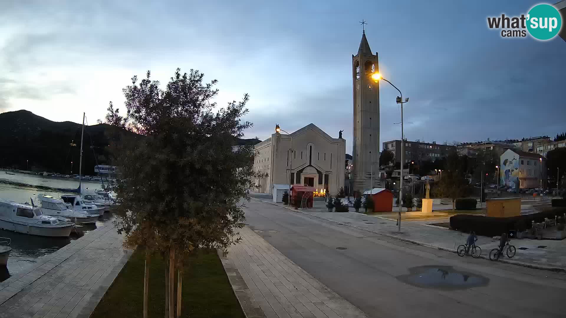 Livecam Ploce | Vues captivantes sur Riva et la cathédrale