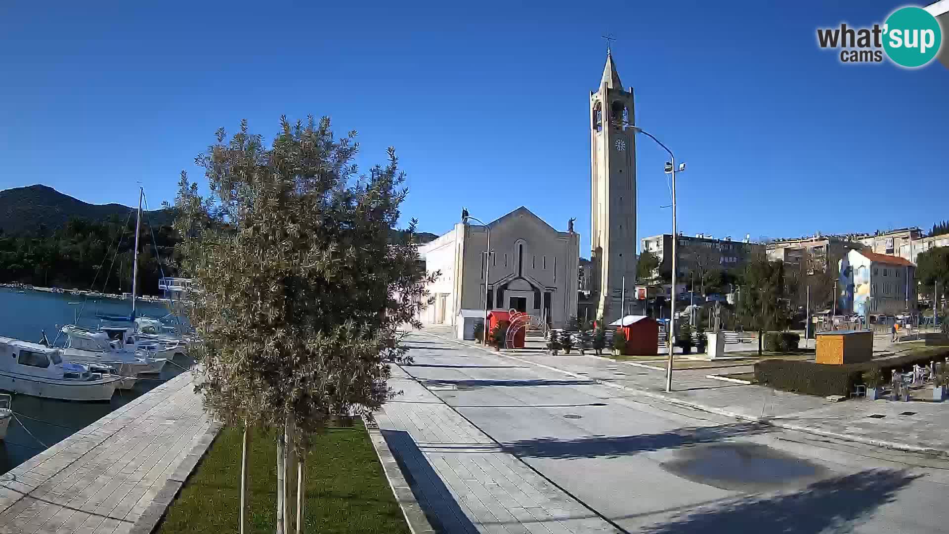 Livecam Ploce | Vues captivantes sur Riva et la cathédrale