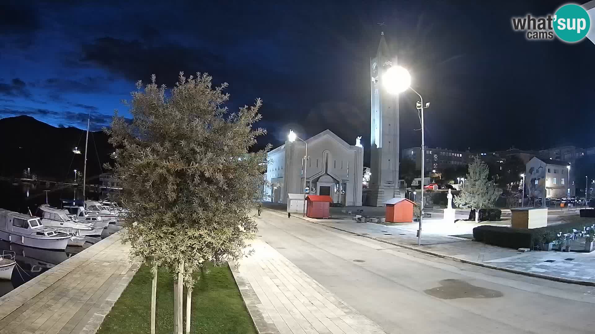 Webcam Ploče | Fesselnde Ausblicke auf Riva und die Kathedrale