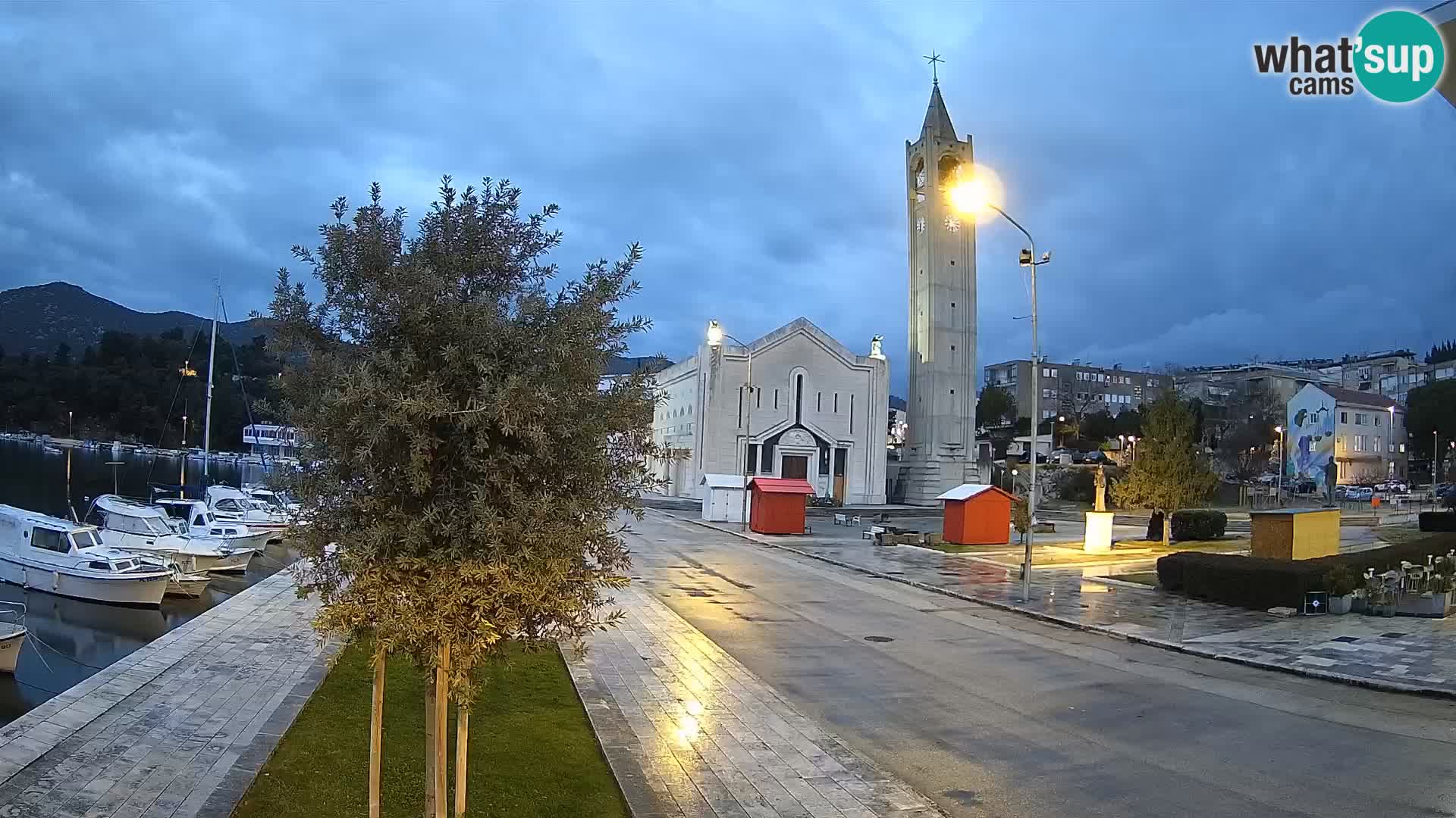 Livecam Ploce | Vues captivantes sur Riva et la cathédrale