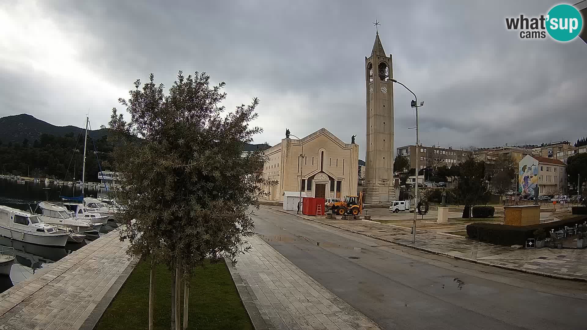 Livecam Ploce | Vues captivantes sur Riva et la cathédrale