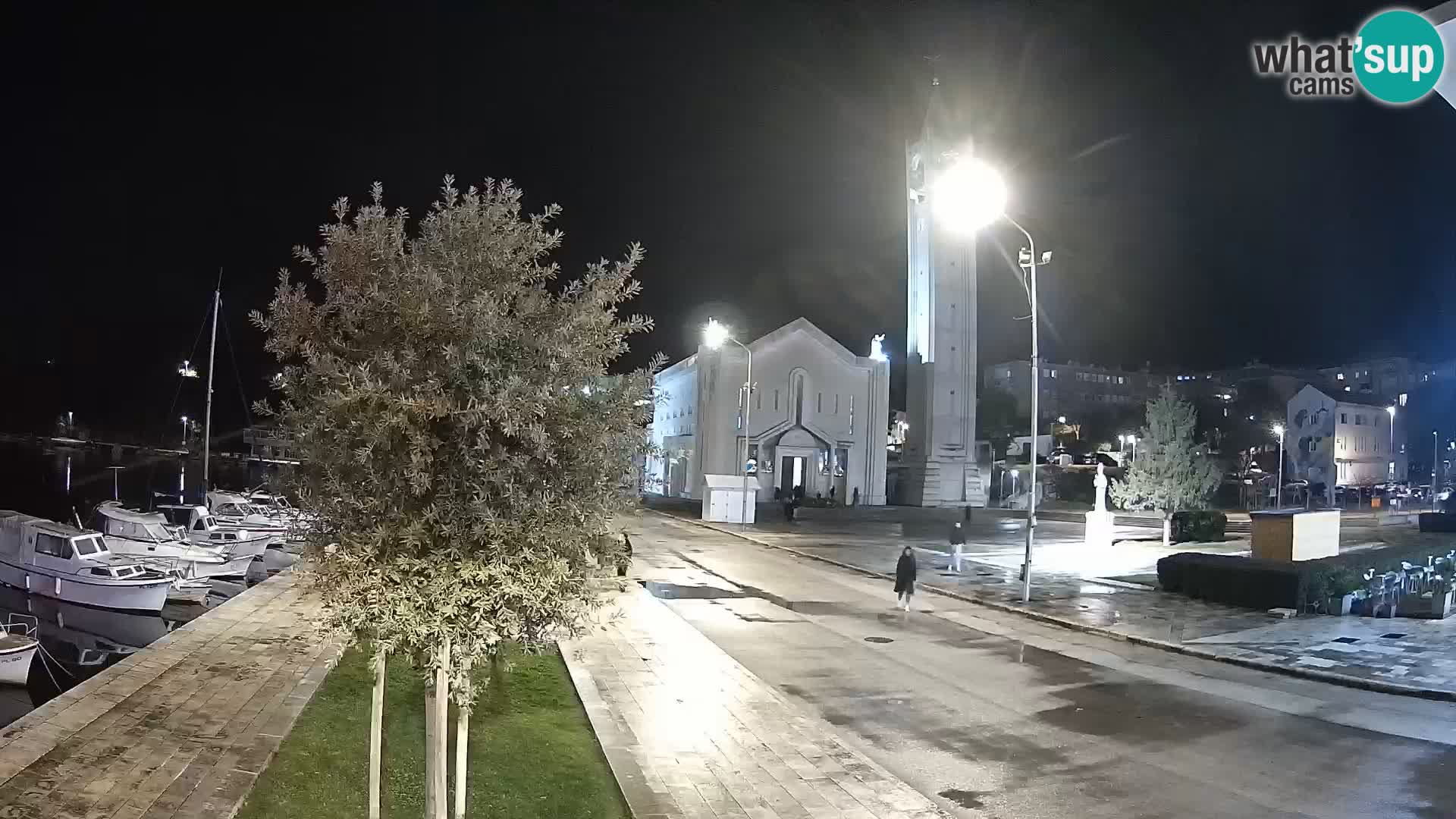 Spletna kamera Ploče | Osupljiv pogled na Rivo in katedralo