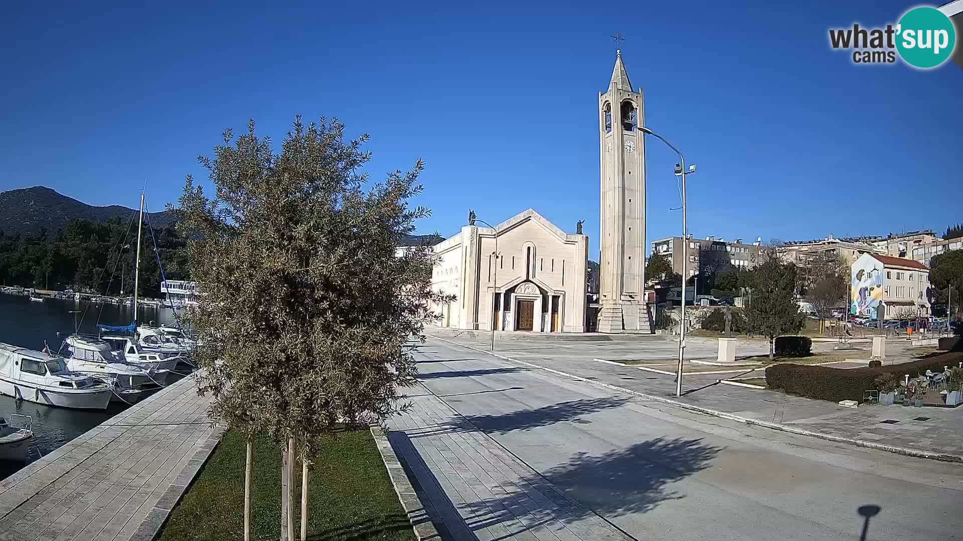 Livecam Ploce | Vues captivantes sur Riva et la cathédrale