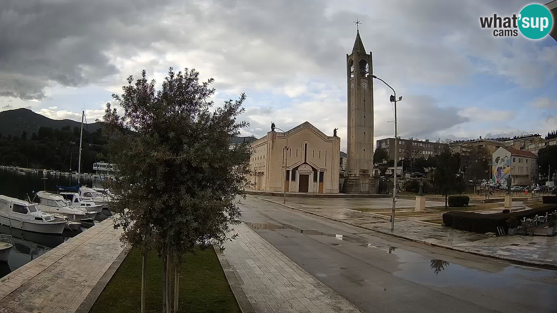 Livecam Ploce | Vues captivantes sur Riva et la cathédrale