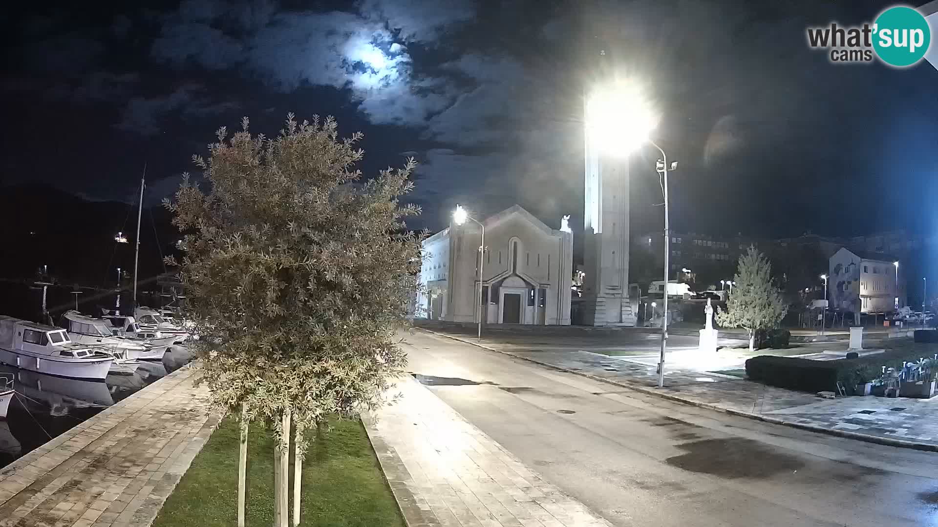 Spletna kamera Ploče | Osupljiv pogled na Rivo in katedralo