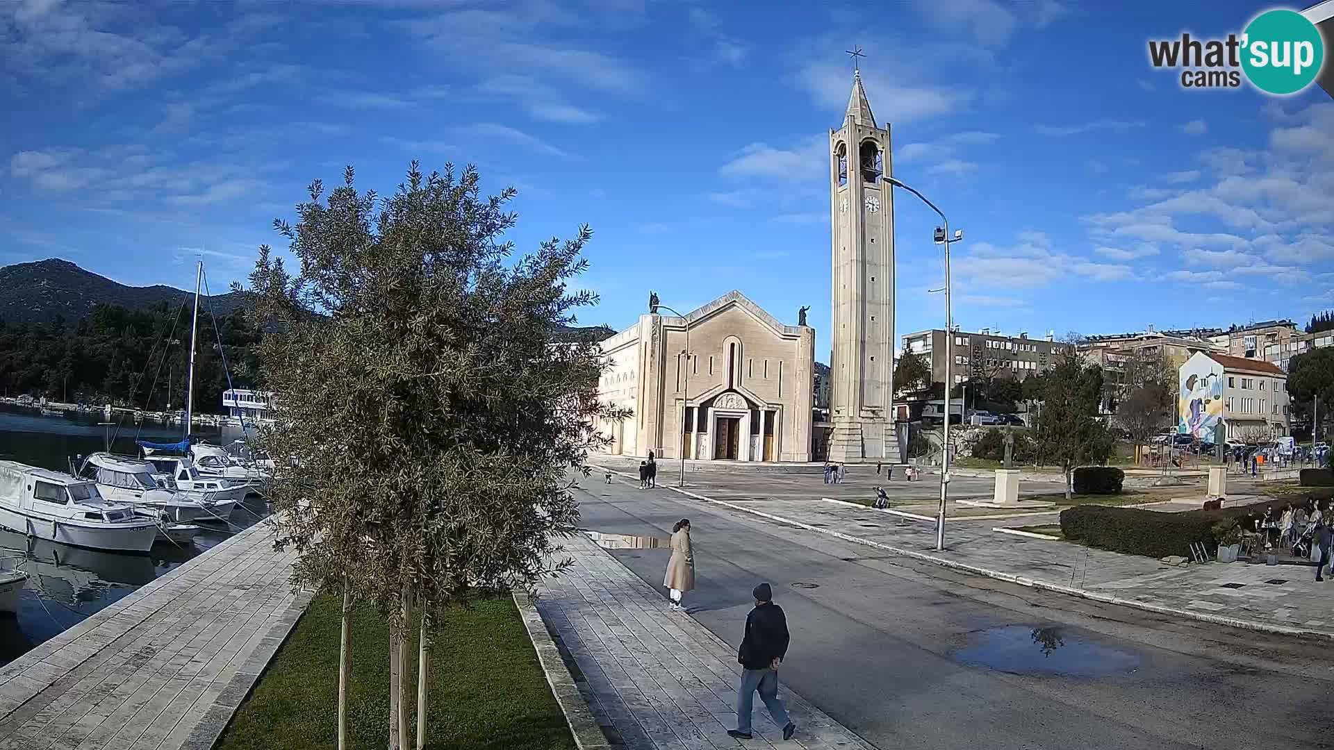 Livecam Ploce | Vues captivantes sur Riva et la cathédrale