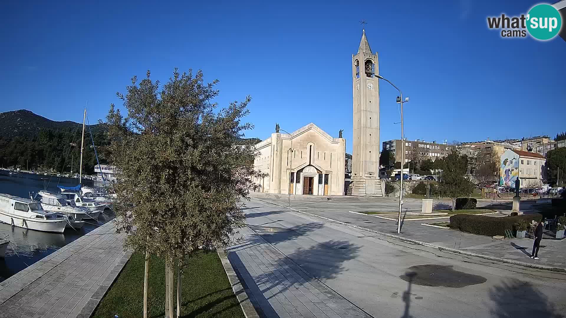 Livecam Ploce | Vues captivantes sur Riva et la cathédrale