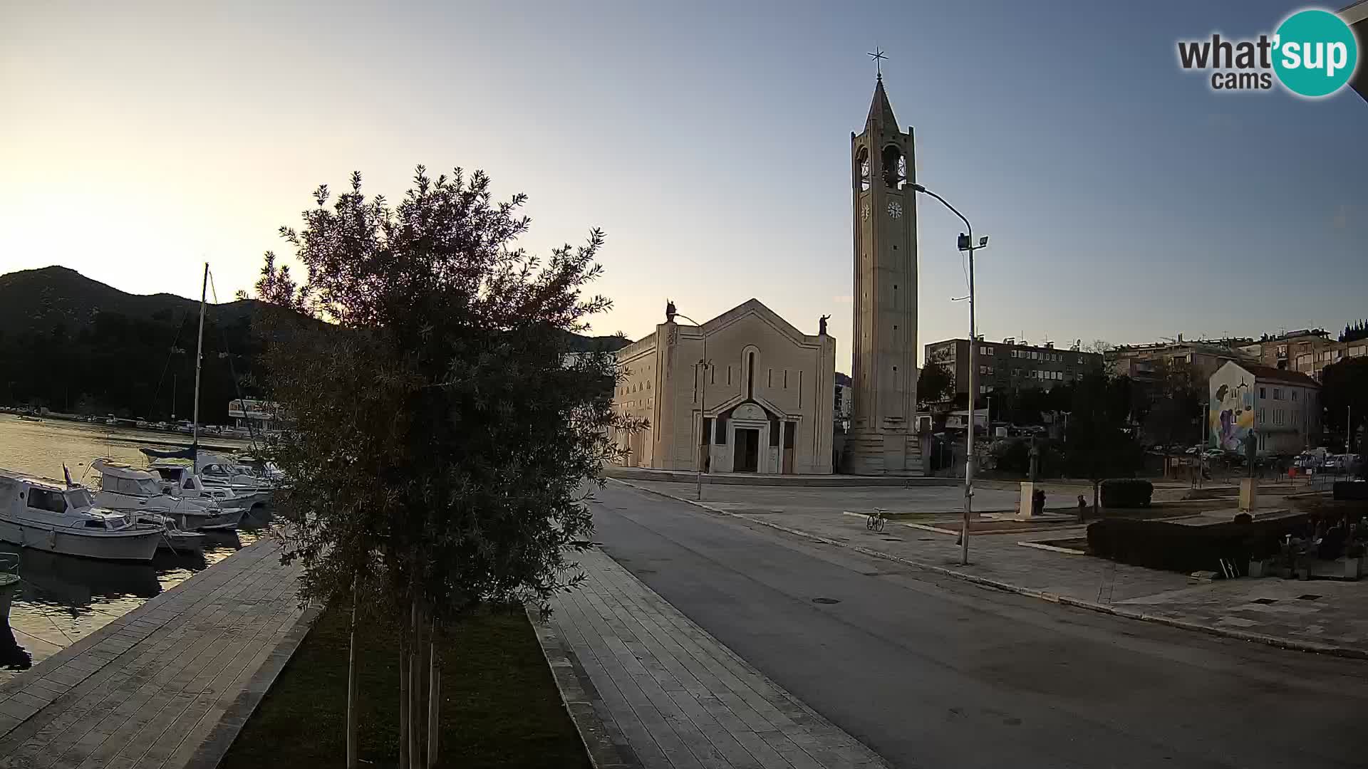 Livecam Ploce | Vues captivantes sur Riva et la cathédrale