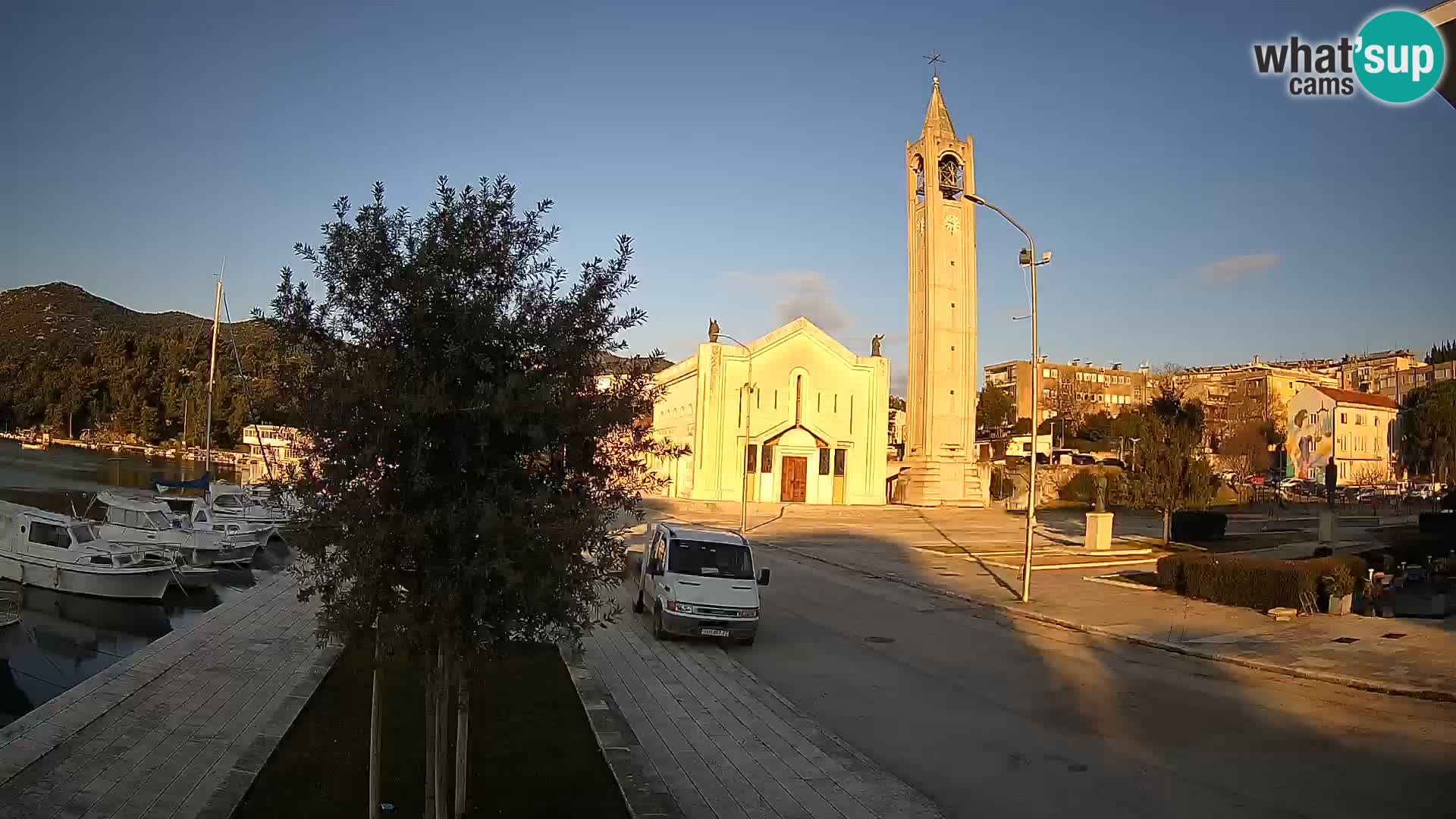 Livecam Ploce | Vues captivantes sur Riva et la cathédrale