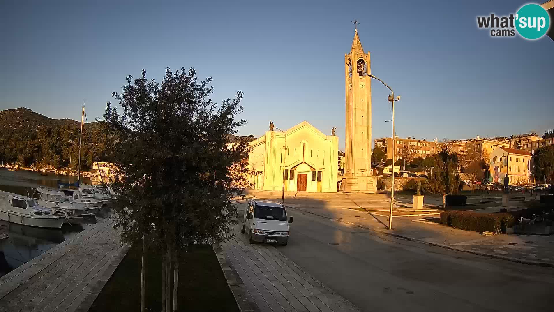 Livecam Ploce | Vues captivantes sur Riva et la cathédrale