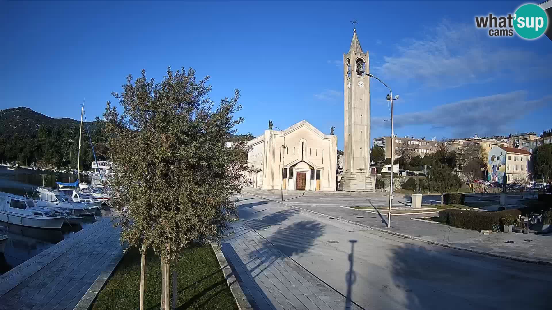 Livecam Ploce | Vues captivantes sur Riva et la cathédrale