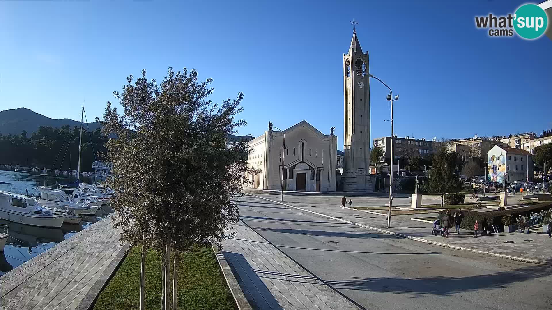 Webcam Ploče | Fesselnde Ausblicke auf Riva und die Kathedrale