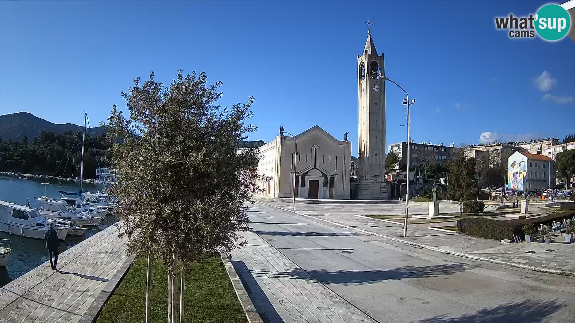 Livecam Ploce | Vues captivantes sur Riva et la cathédrale