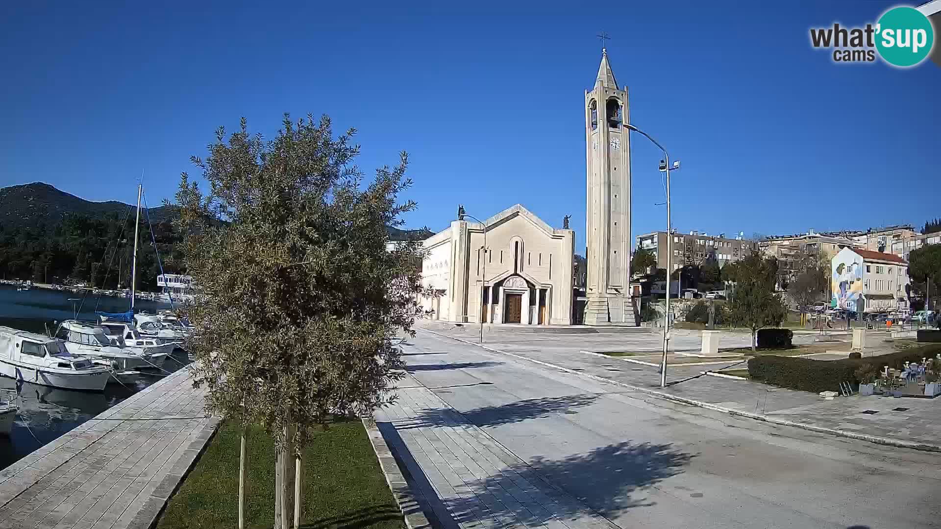 Livecam Ploce | Vues captivantes sur Riva et la cathédrale