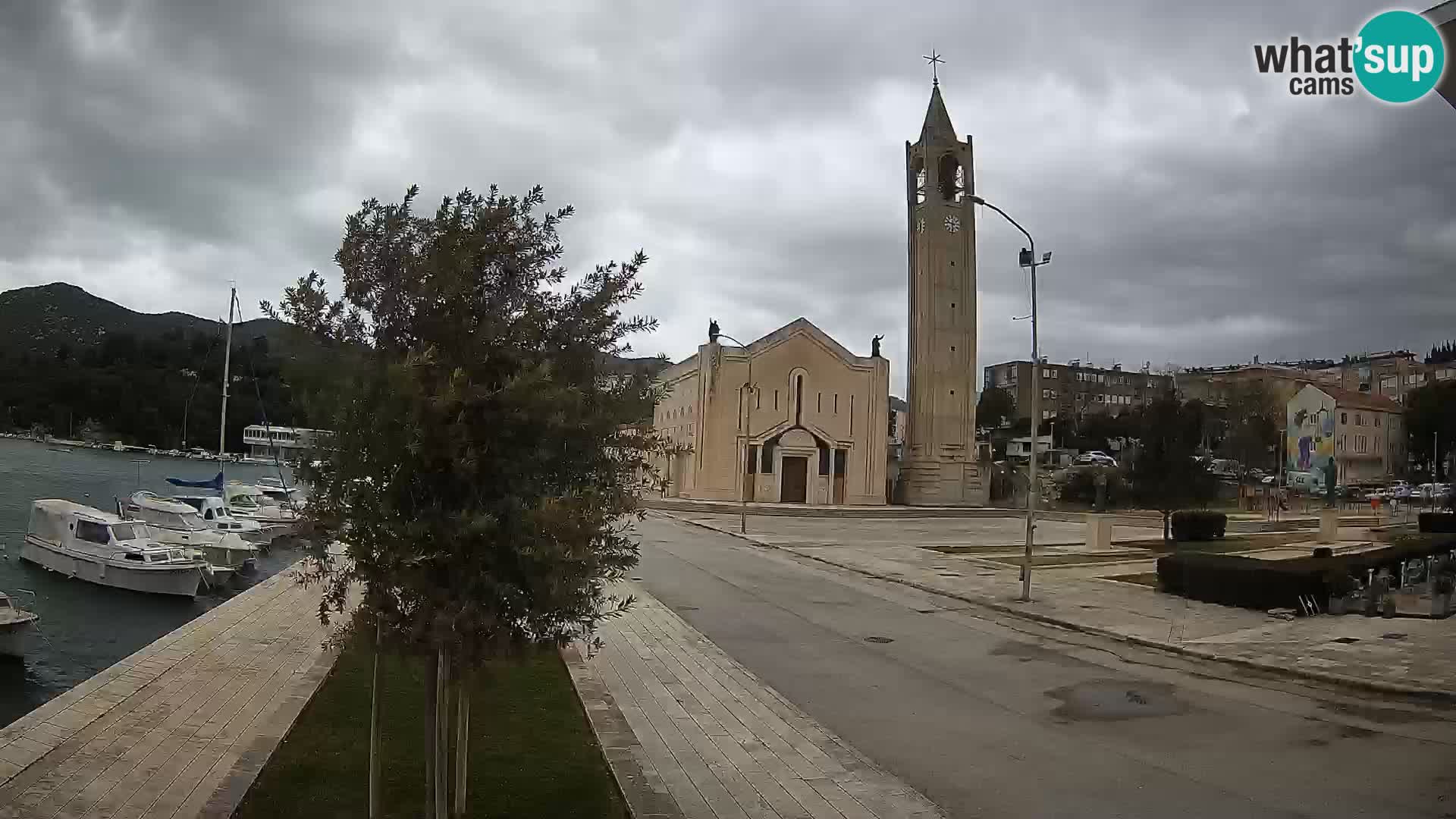 Livecam Ploce | Vues captivantes sur Riva et la cathédrale
