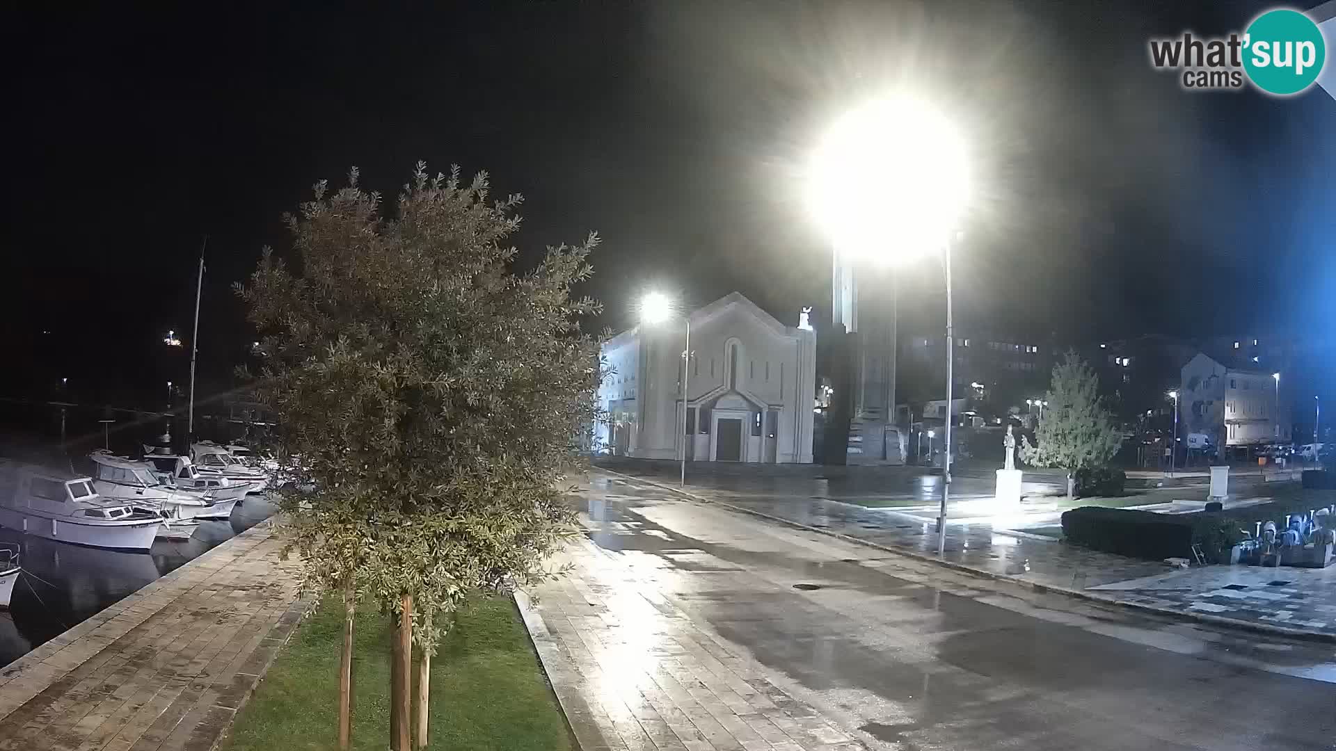 Spletna kamera Ploče | Osupljiv pogled na Rivo in katedralo