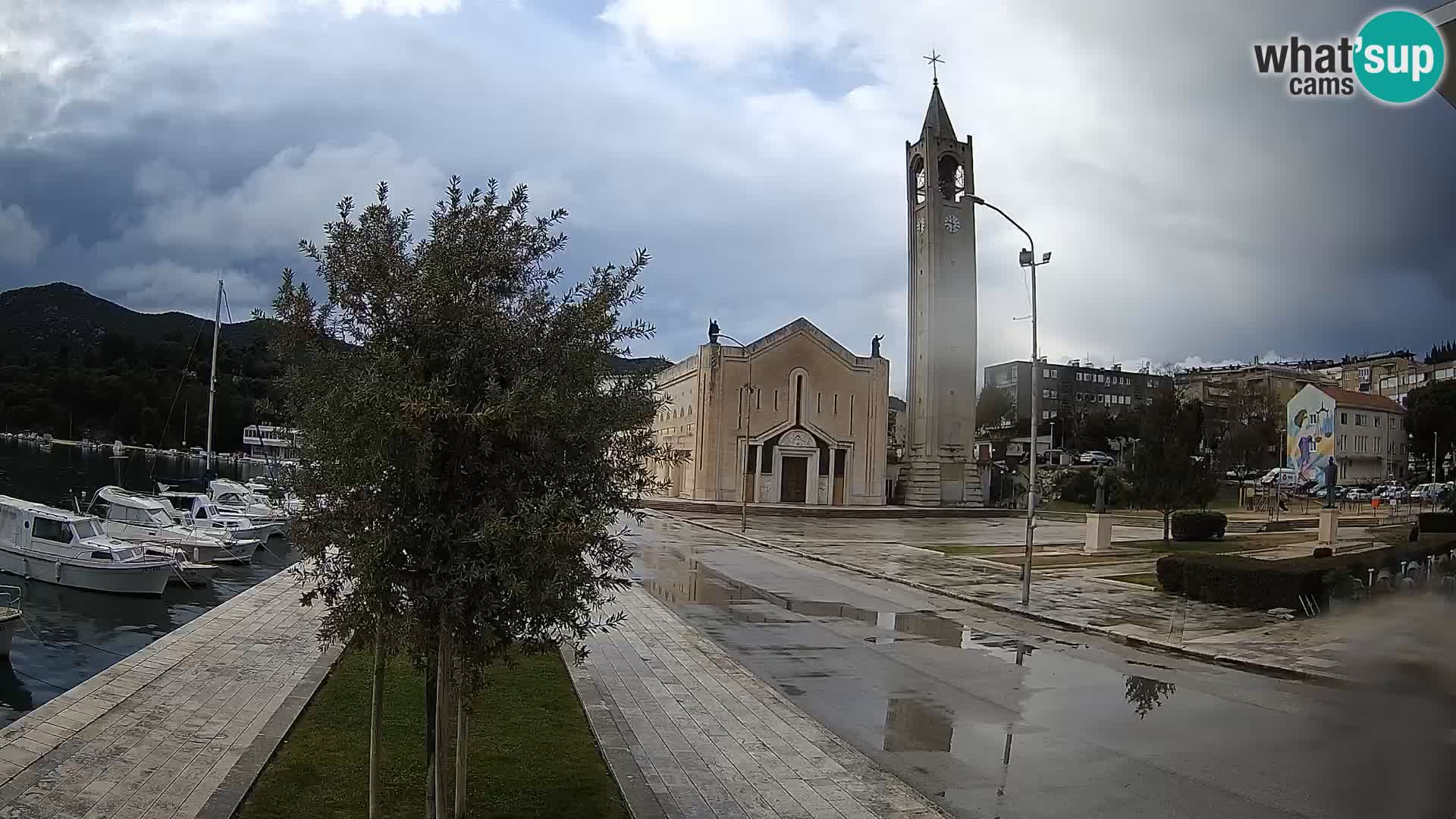 Livecam Ploce | Vues captivantes sur Riva et la cathédrale