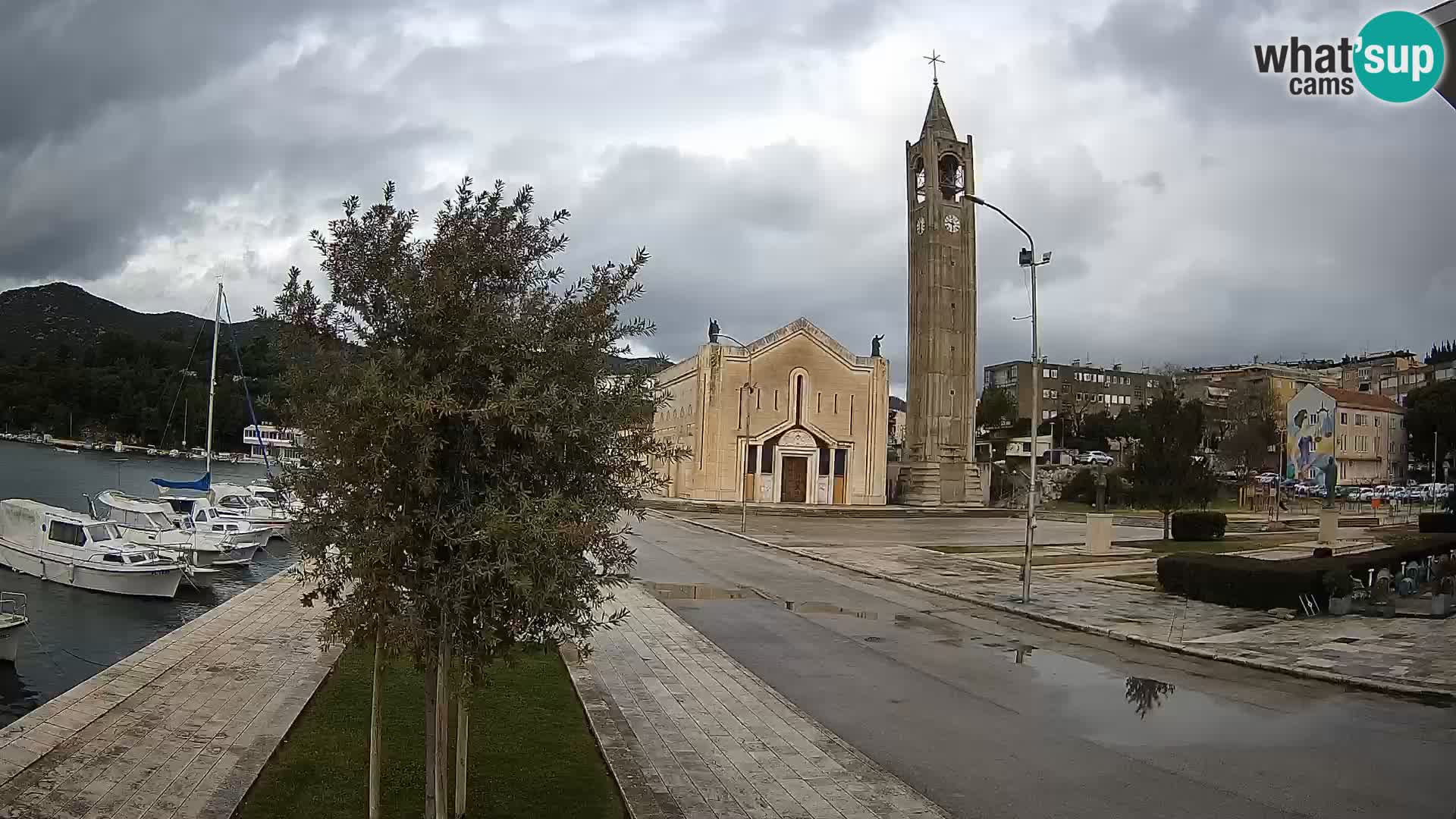 Livecam Ploce | Vues captivantes sur Riva et la cathédrale