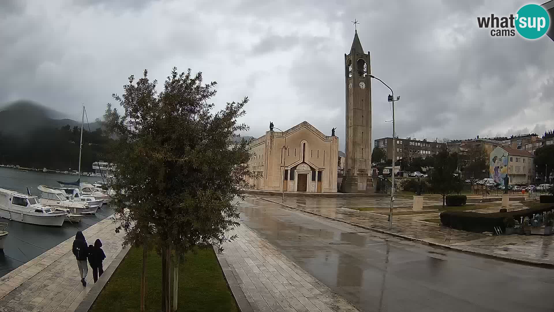 Webcam Ploče | Fesselnde Ausblicke auf Riva und die Kathedrale