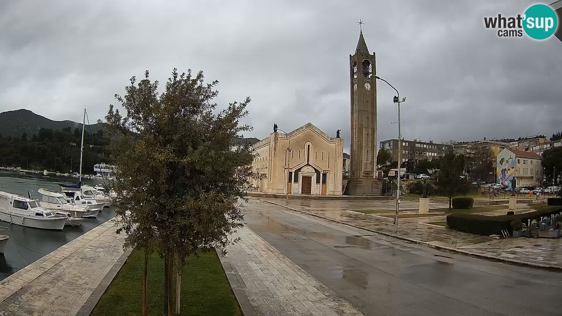 Web kamera Ploče | Očaravajući pogled na Rivu i Katedralu