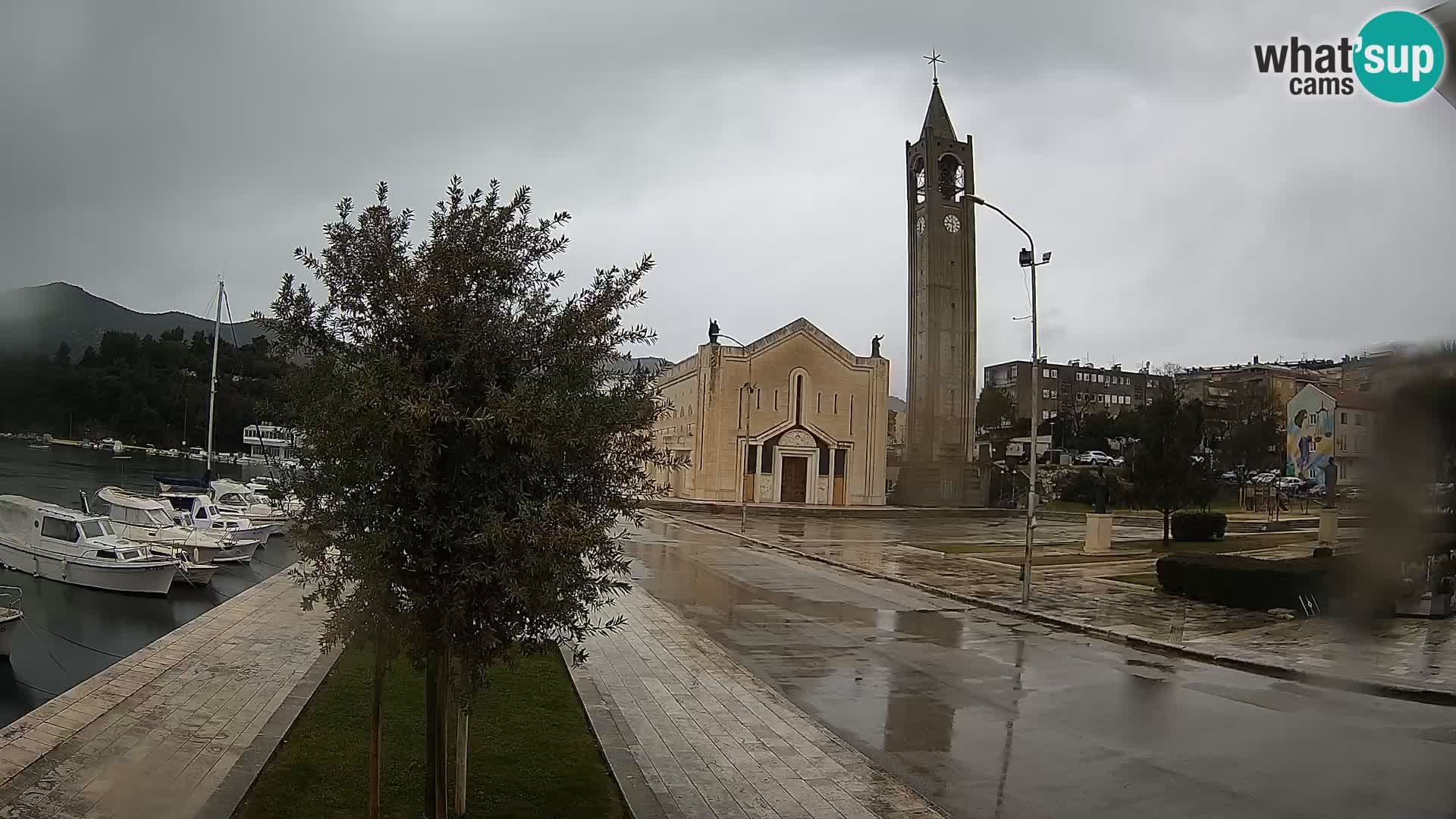 Livecam Ploce | Vues captivantes sur Riva et la cathédrale