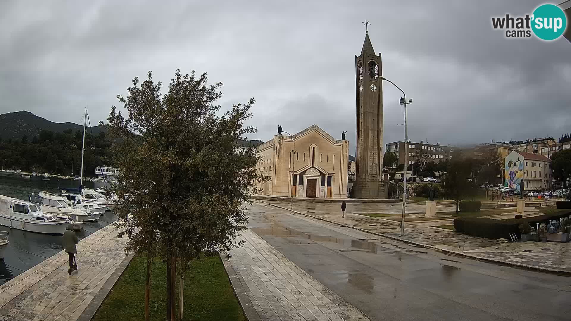 Spletna kamera Ploče | Osupljiv pogled na Rivo in katedralo