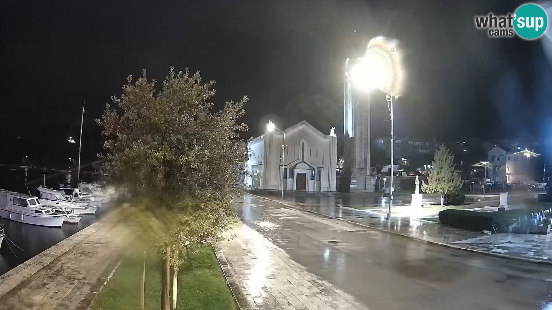 Spletna kamera Ploče | Osupljiv pogled na Rivo in katedralo