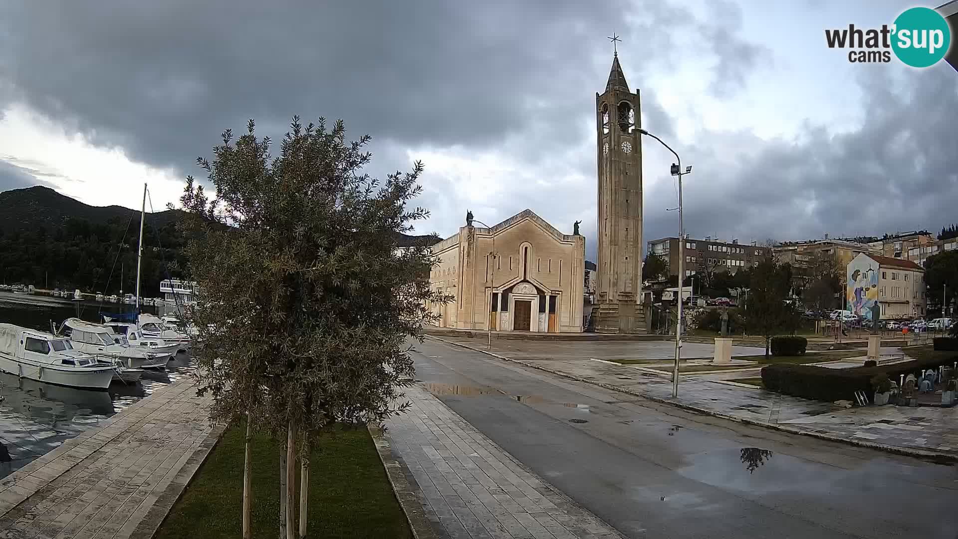 Livecam Ploce | Vues captivantes sur Riva et la cathédrale