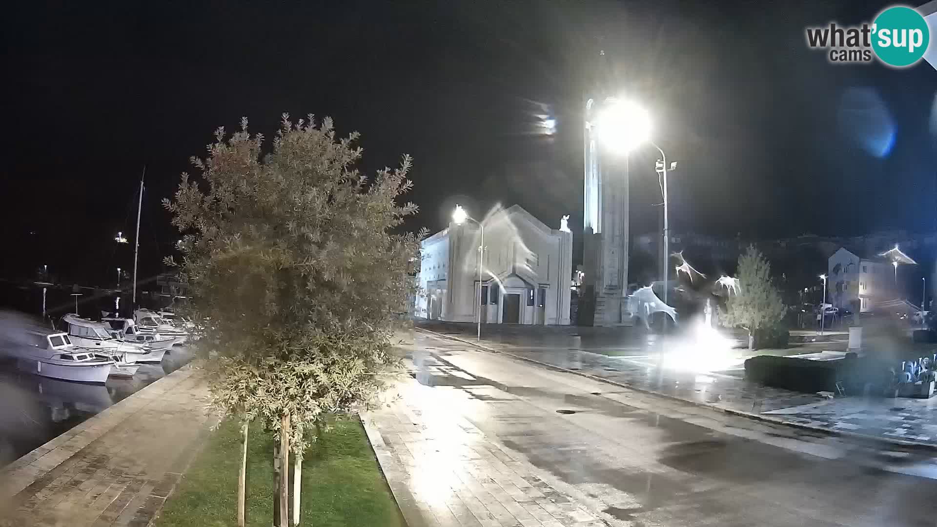 Livecam Ploce | Vues captivantes sur Riva et la cathédrale